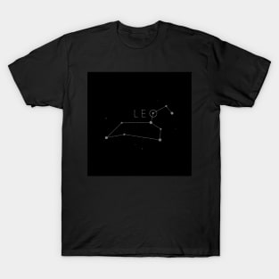 Zodiac sign constellation - leo T-Shirt